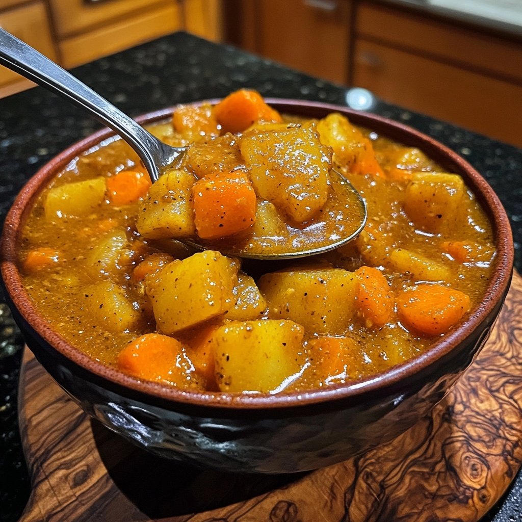 Möhren untereinander – Möhren-Kartoffeln-Eintopf