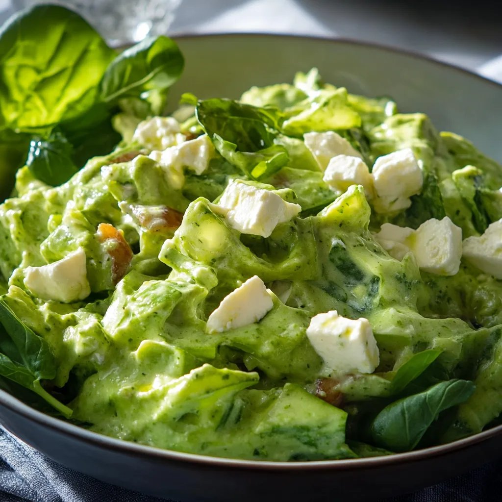Green Goddess Salad mit Spitzkohl und Feta