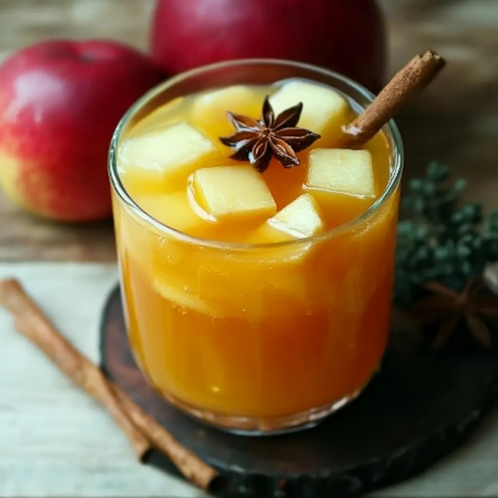 Apfelglühwein aus Apfelsaft
