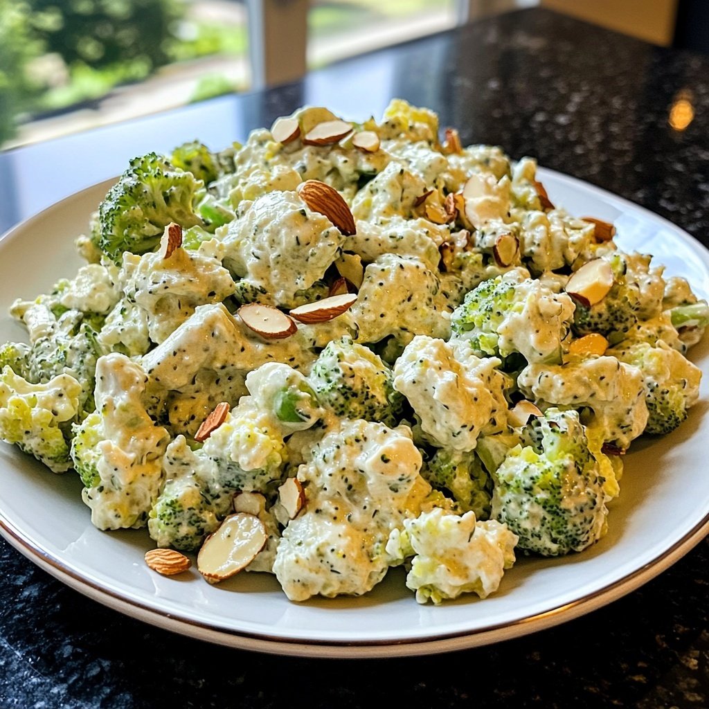 Cremiger Brokkoli-Salat für gesunde Genießer