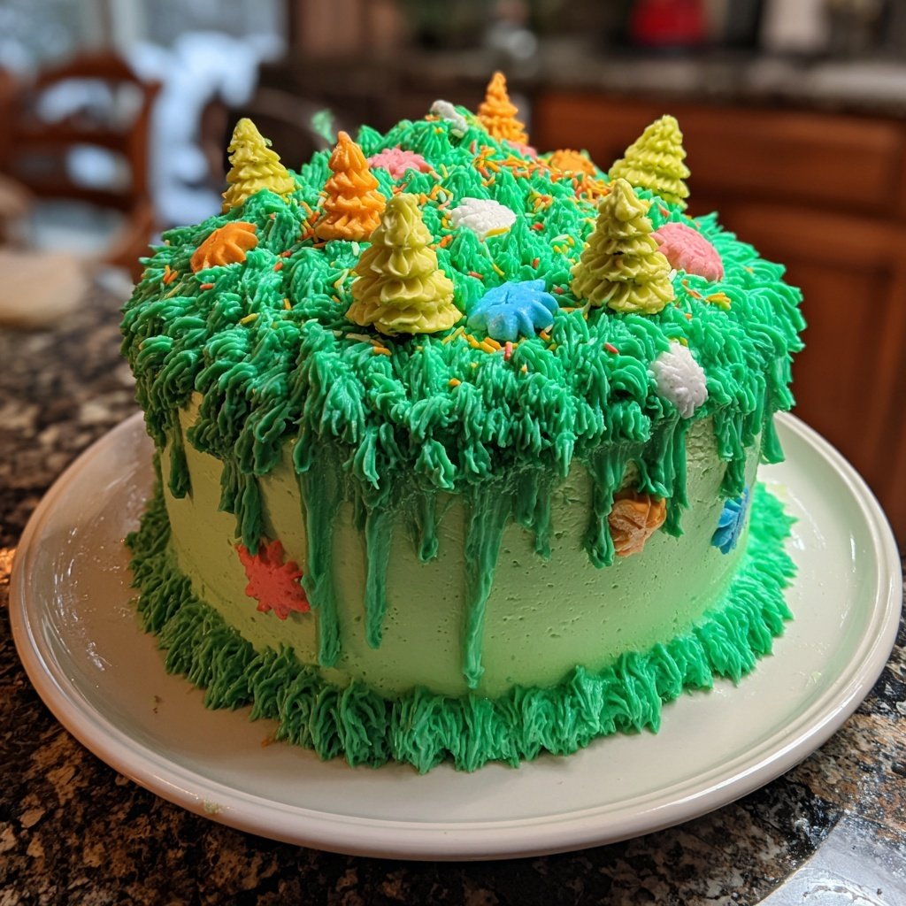 Weihnachtsbaum Kuchen