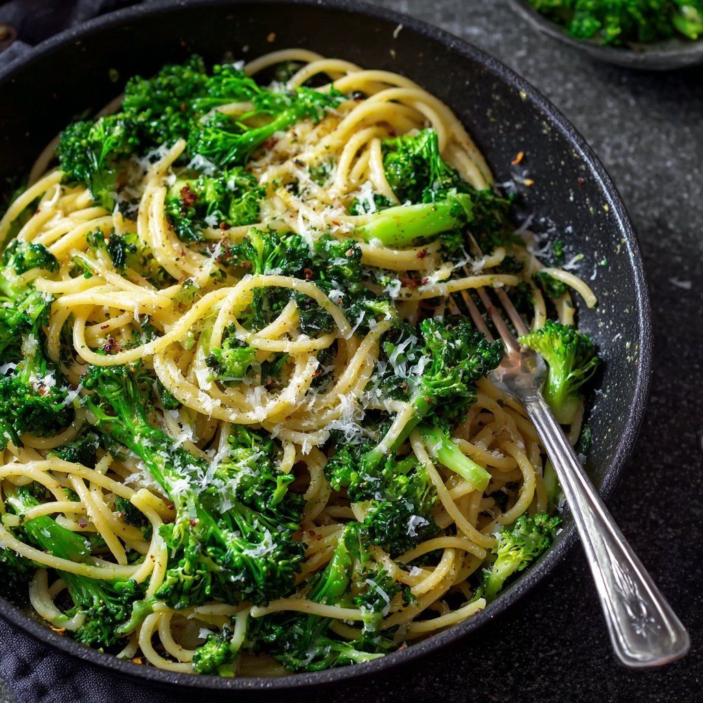 Brokkoli Pasta Pfanne