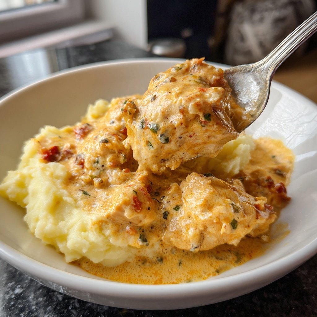 Hausmannskost Cremiges Hähnchen mit Kartoffelpüree