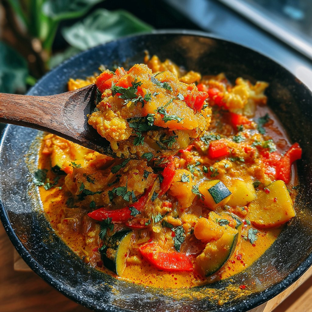Kalorienarmes Gemüse Curry