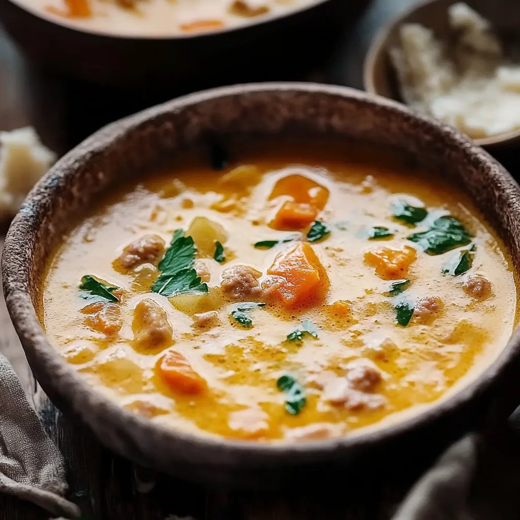 Herzhafte toskanische Suppe